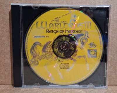 Warlords III: Reign of Heroes (PC, 1997) - Disc Only, Tested