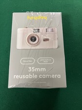 35MM Camera with Built-in Flash - heyday White