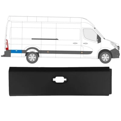 Renault Master Opel Movano 2010- Moulage Latérale Arrière / Droite - Photo 1/2