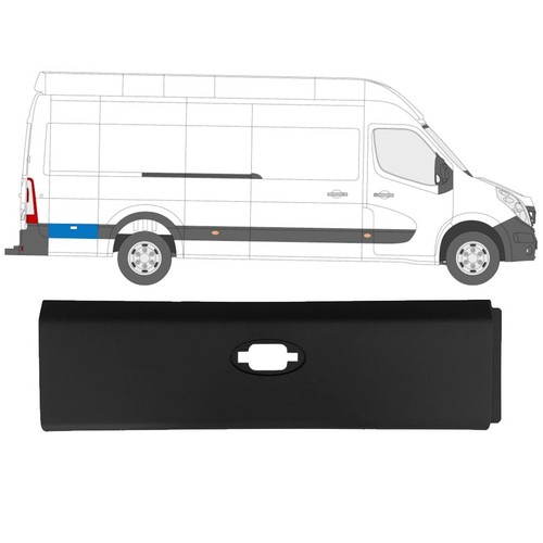 Poignée De Porte Arrière Droite Pour Renault Master / Opel Movano (à Partir De 2010) - Pièce Neuve D'origine