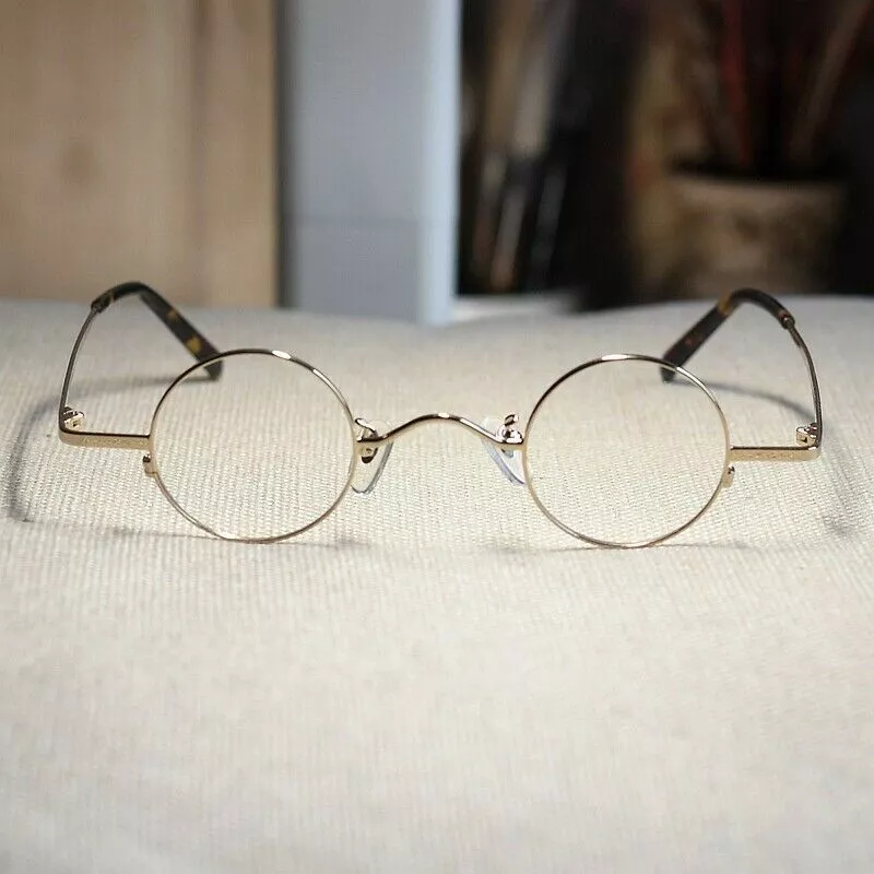 Antique sales round eyeglasses