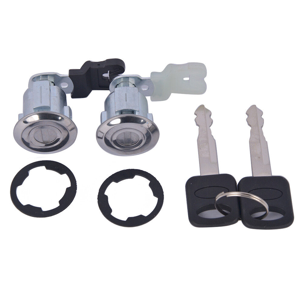 Door Lock Cylinder & Keys Set Of 2 For Ford E-150 E-250 - Foto 9