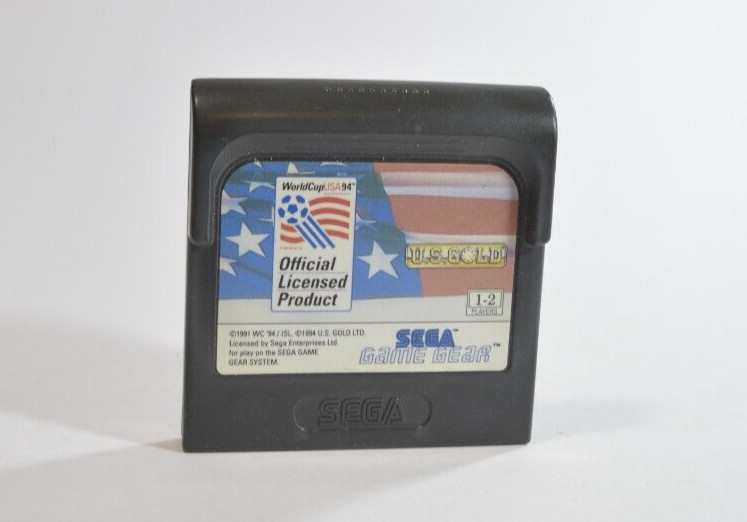 World Cup Usa 94 Game Gear GG game   PAL SEGA authentic rétrogaming