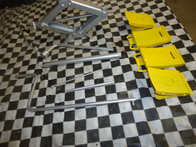 1984-1989 Nissan 300ZX OEM Jack Kit with Wheel Chocks | Vintage Part