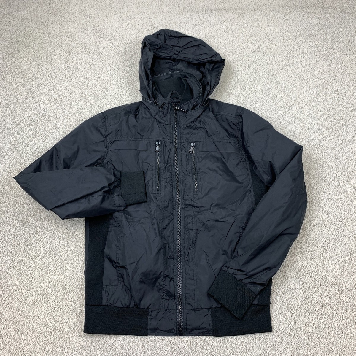 Flight Jacket Corta Vento Forever 21 Forever 21 Black Windbreaker