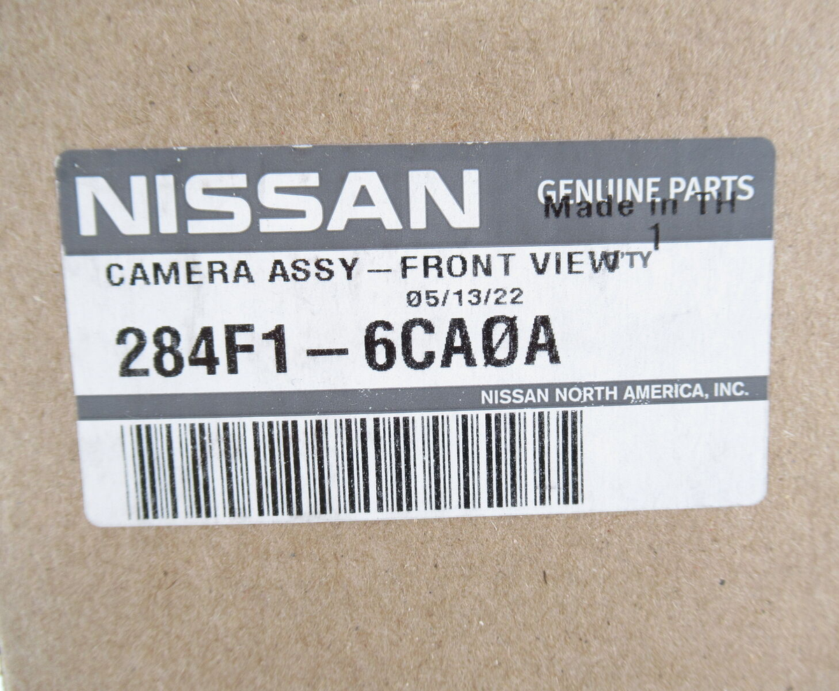 Genuine OEM Nissan 284F1-6CA0A Front View Camera Assy 2019-2022