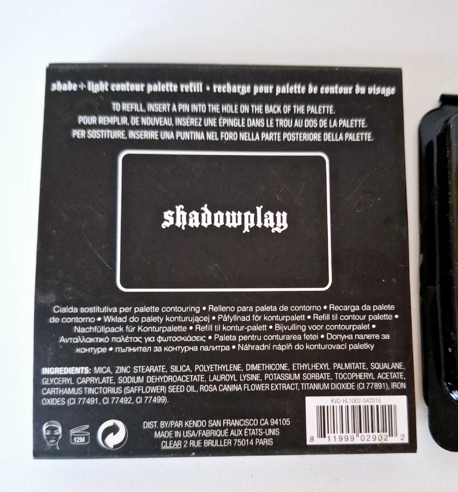 Kat Von D Shade + Light Contour Palette Refill 4.5g Rrp £15 NEW - Image 3 of 4