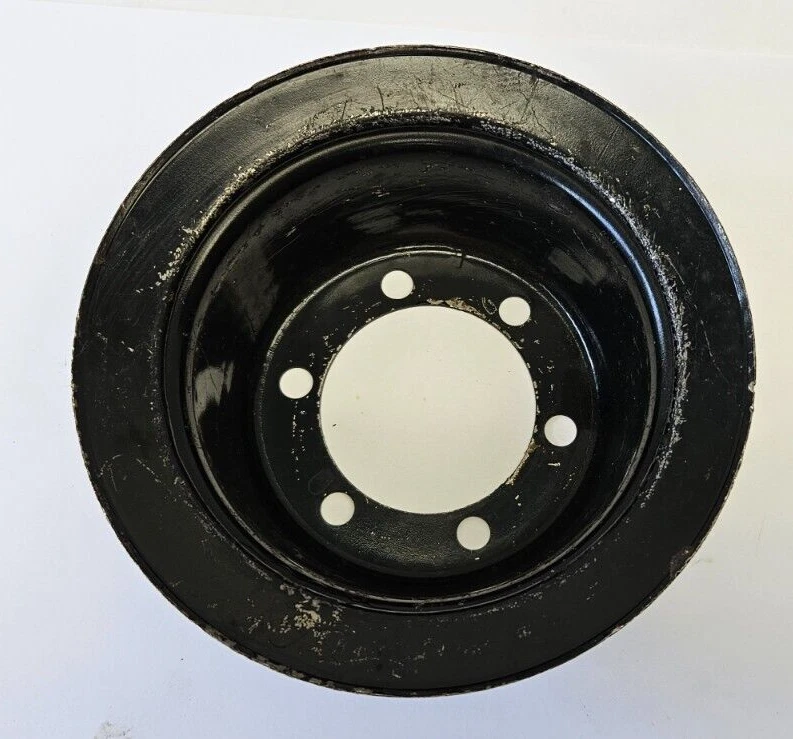 Polea de ventilador de ranura única de dirección asistida Desoto Chrysler 1955-1956 1325915 NOS. Foto 4 de 4