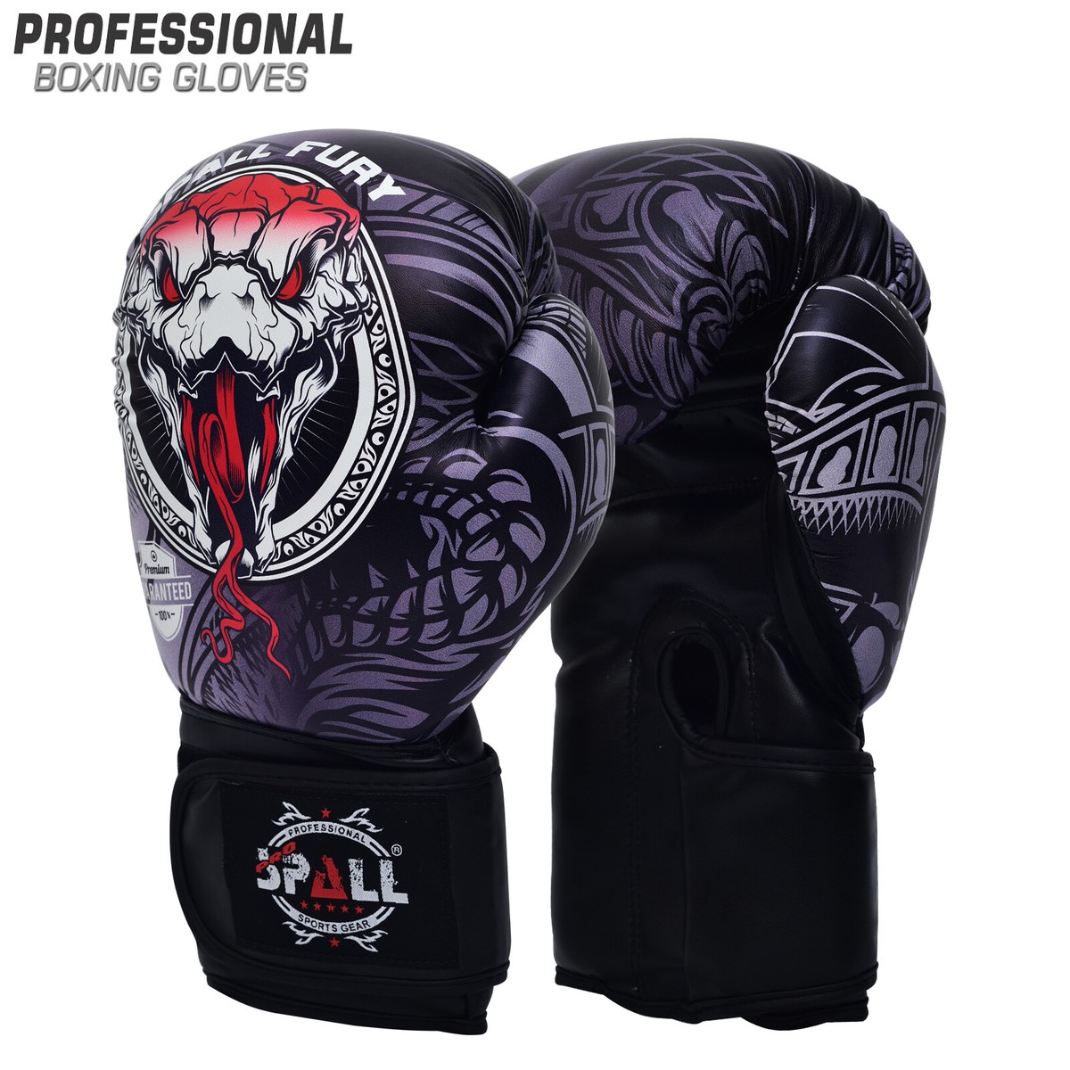 Dragon Black Venom Gloves Kids Boxing Gloves Safe And Durable For Youth  Training