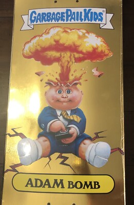 2 Santa Cruz Garbage Pail Kids Skateboard Deck Limited RARE Adam