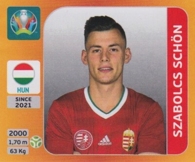 Panini Sticker Fußball EM Euro 2020 Tournament 2021 Nr. 642X Szabolcs Schön Upd
