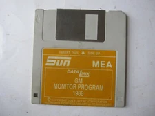 Sun Electric Corp. DATA LINK MEA FLOPPY DISK FOR 1988 GM MONITOR PROGRAM 