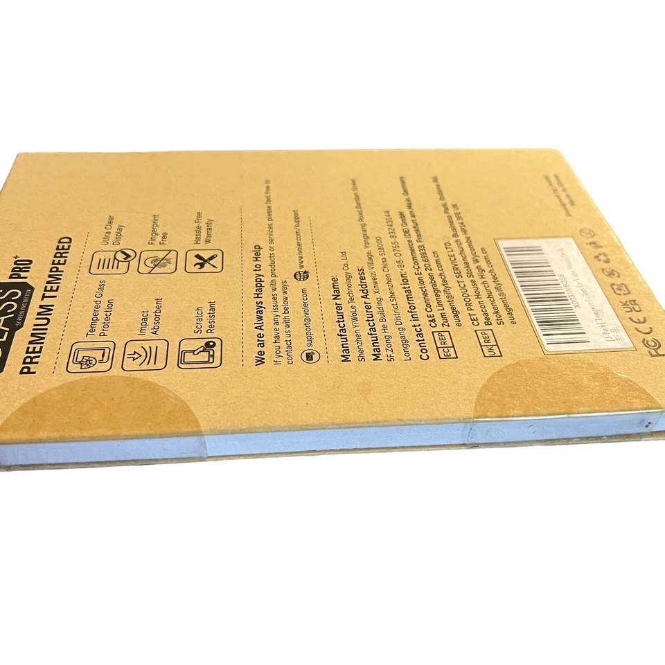 Ivoler 3 Pack Tempered Glass Screen Protector Designed for Steam Deck *Brand New - Image 4 of 4