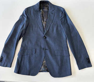 NWT. Etro  Men s Jacquet/Blazer. Blue. It 46 US36