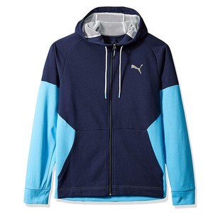 puma blue sweat jacket