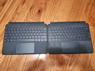 Lot  of  2 Microsoft Surface Go Type Cover Blue  1840 /  FOR PARTS #14