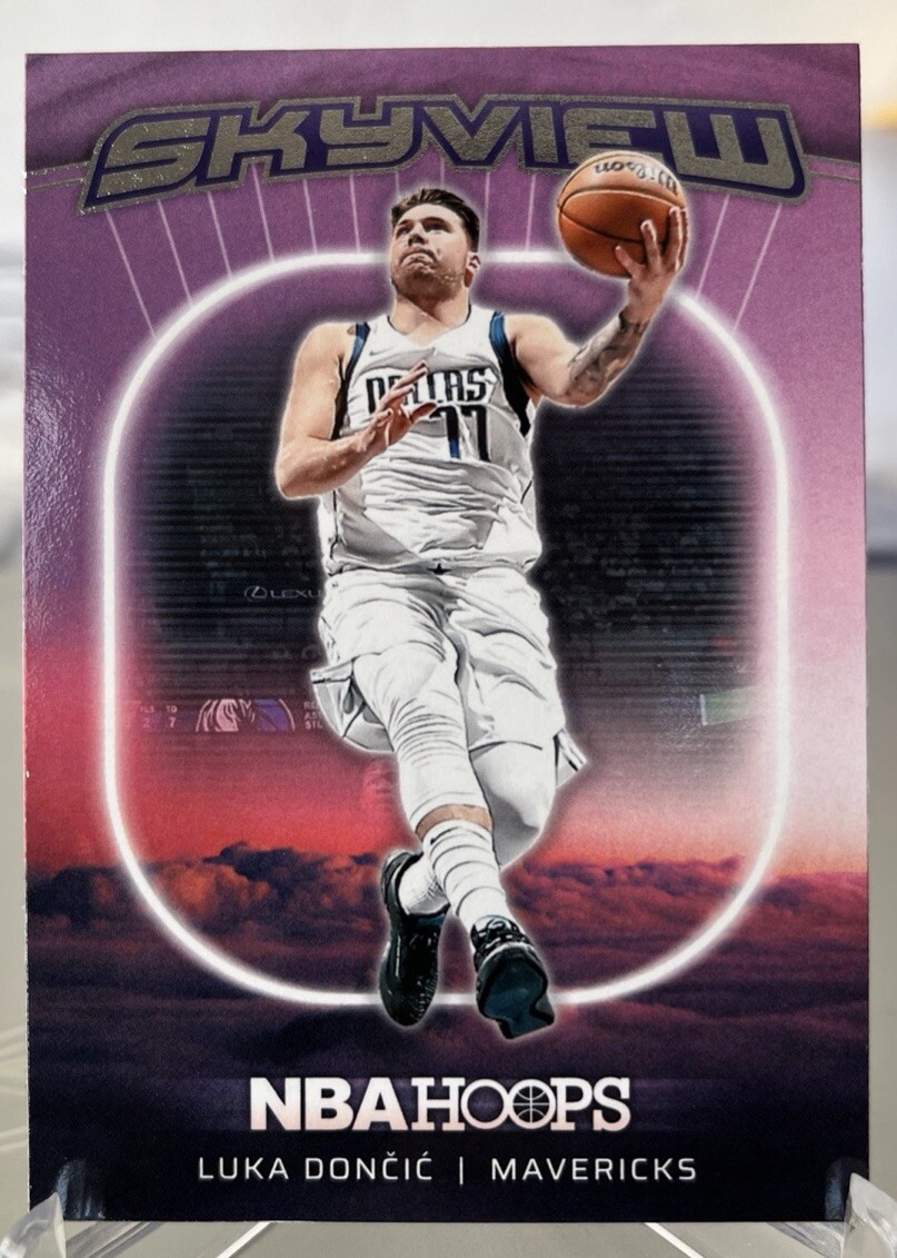 2024-25 Panini NBA Hoops Skyview #19 Luka Doncic, Dallas