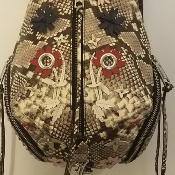 rebecca minkoff julian backpack MULTI SNAKE | eBay