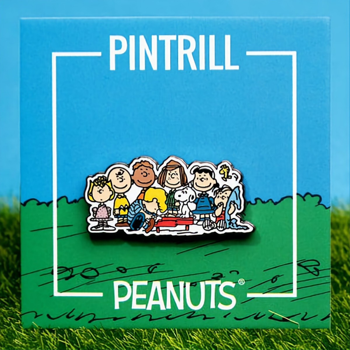 ⚡RARE⚡ PINTRILL x PEANUTS Snoopy & Friends Group Snoopy Pin