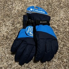 Columbia Unisex-Child Core II Glove Collegiate Navy/Compass Blue Size XS