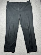 J Jill Size 10P Petite Black Premium Bi-Stretch Cotton Blend Ankle Pants
