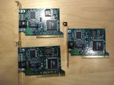 Lot of three (3) Intel PCI Network Cards
