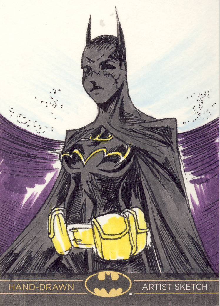 カードダスその他 2012 Batman Batgirl Sketch 1/1 DC 2013 DC Batman The Legend Sketch Card unknown Batgirl Cassandra