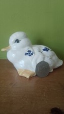 Poole Studio Pottery floral  Duck Duckling