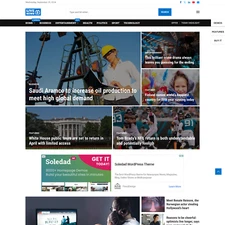 Live News Websites Design for Sale with Free VPS Web Hosting