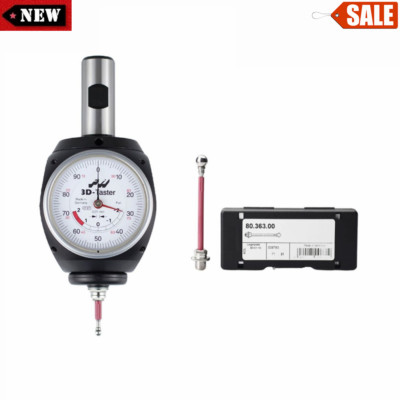 80.360.00FHN 3D-Taster 3D Edge Finder with Short & Long Probe Tip for HAIMER