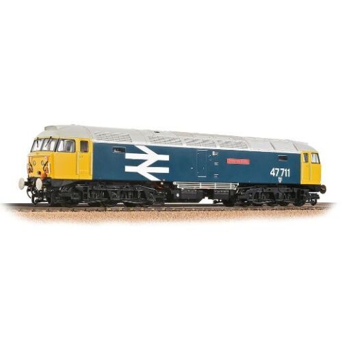 Bachmann 35-415SF Class 47/7 47711 Greyfriars Bobby BR Blue Large Logo DCC Sound - Picture 1 of 1