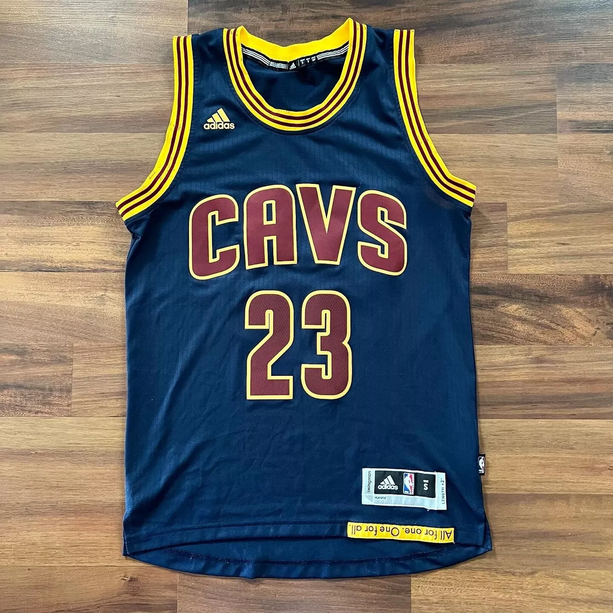 Cleveland Cavaliers LeBron James Navy Blue Swingman Jersey