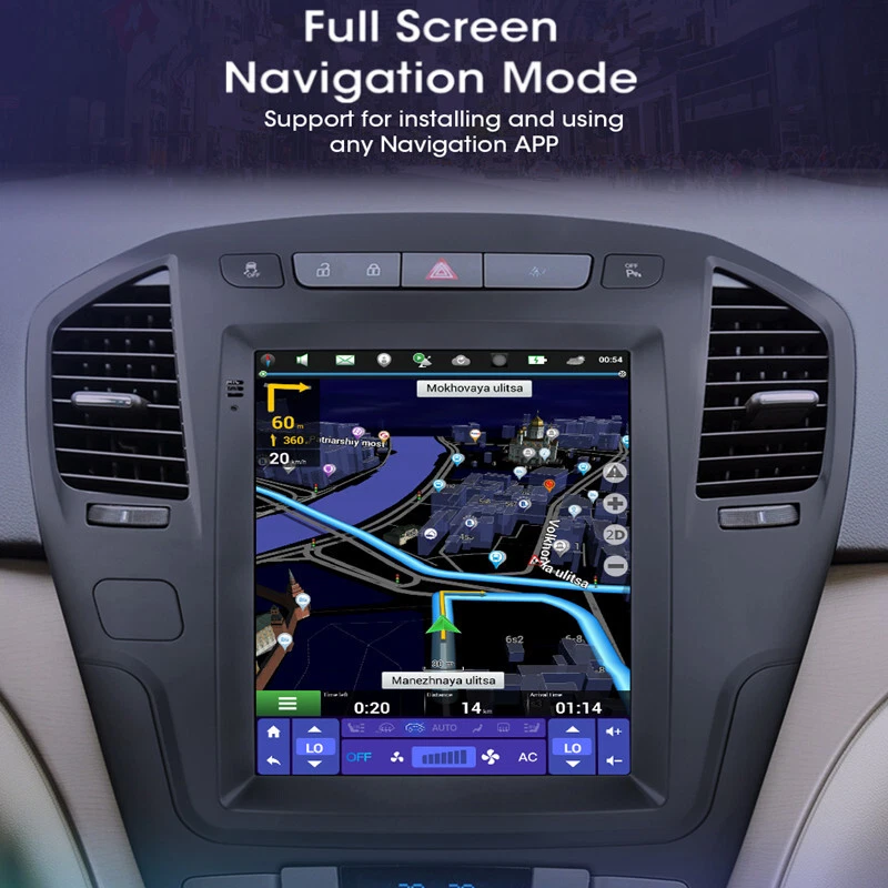 Coche 9.7 pulgadas Android 11 Radio Multimedia GPS Navegación Para Opel Vauxhall Insignia 08-13 Foto 4 de 4