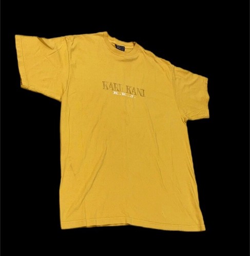 Karl Kani camicia KKJ gialla vintage anni 90 - Foto 2 di 2