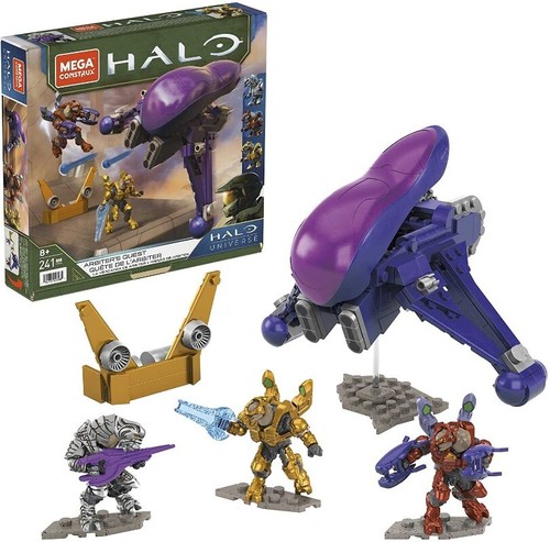 MEGA BLOKS HALO Collectible Mini Action Figure Playset Building Toy Ornament - Picture 2 of 35