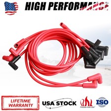 Spark Plug Wire Set For Chevy 305 350 5.7l 305 4048 Hei 90 Over Vc V8 Sbc 8mm Spark Plug Wire Set For Chevy 305 350 5.7l 305 4048 Hei 90 Over Vc V8 Sbc 8mm