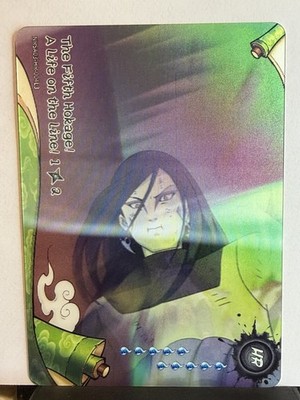 Naruto Kayou Series 3 #NRSA03 HR-004L3 English 3D Card HR The Fifth Hokage