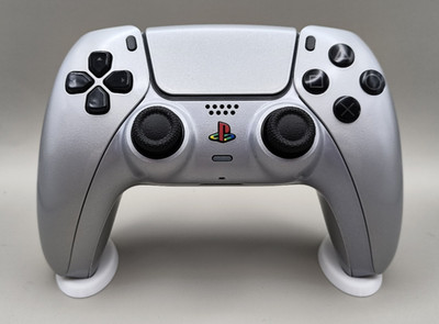 Custom Sony PS5 DualSense Controller - Silver/Black mit TMR Hall Effect-Sticks