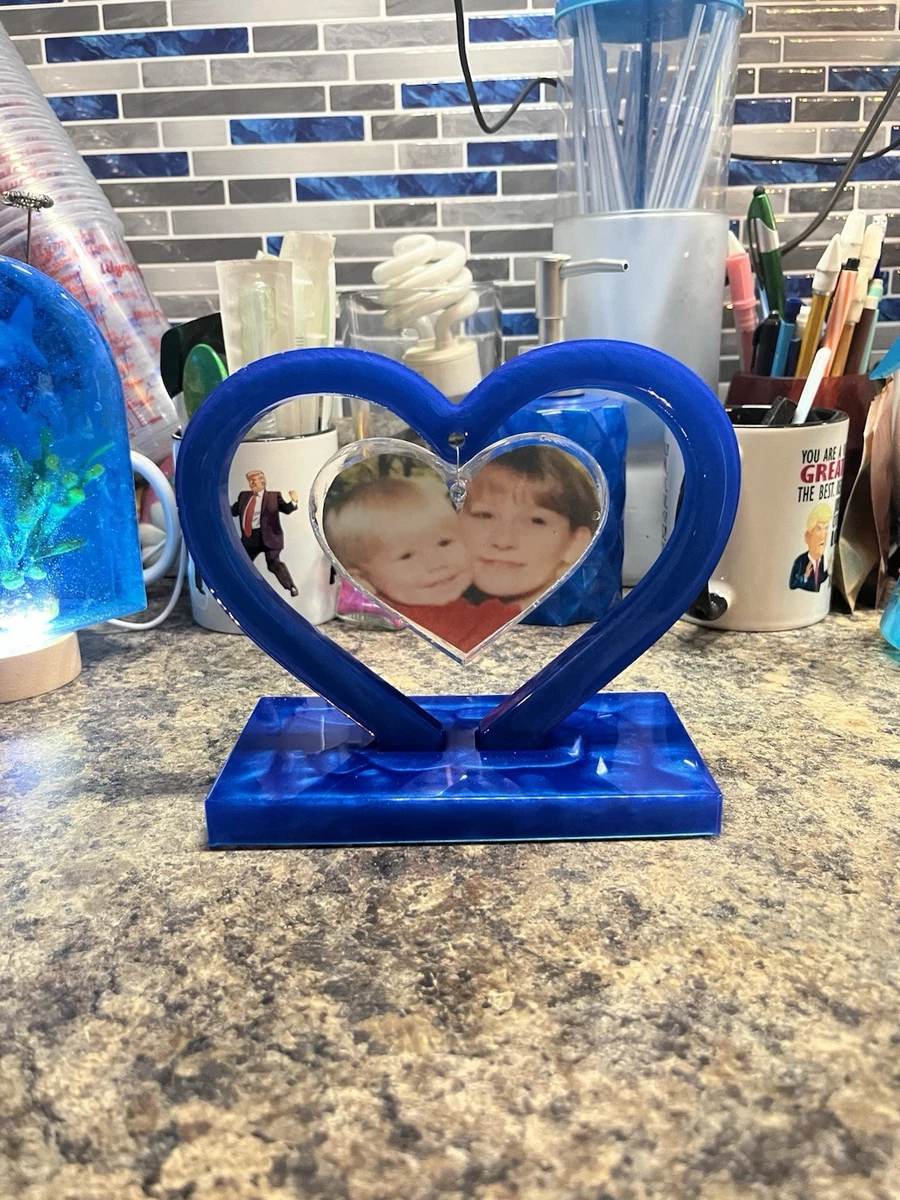 Blue Heart Picture Frames for sale | eBay