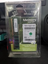 New 1GB PC-3200 DDR-400 -GB MICR0- 1G PC3200 DDR1 Memory Stick Sealed