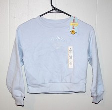 Girls' Fleece 'Ski Club' Relaxed Fit Pullover Sweatshirt - Cat  Jack Size S NWT