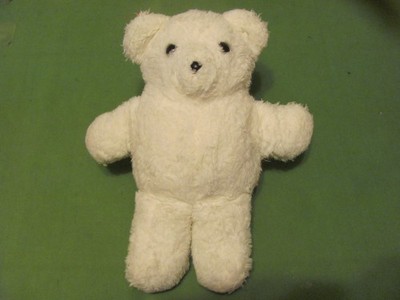 Vintage Stuffed by Me Merrilee Woods Design Handmade Bear Plush Stuffed Animal