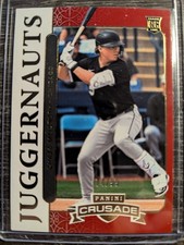 2025 Panini Crusade #23 Chase Meidroth Juggernauts Red 74/99-White Sox