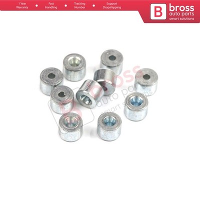 BCR004 Fensterheber Seil Drahtseilendstift Anschlagniete 5,5x4/1,7 mm 100 Stück