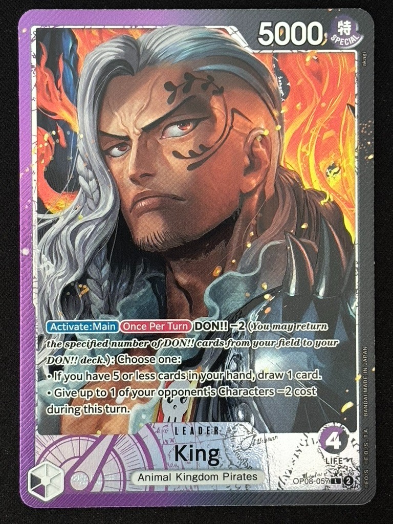 King (OP08-057) (Parallel) - Two Legends (OP08) - One Piece