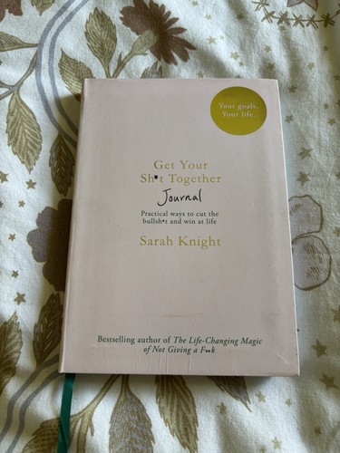 Get Your Shit Together Journal Sarah Knight Zielsetzung lebensverändernd