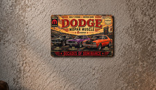 Dodge Mopar Muscle Decades Of Garage Sign Automotive Decor Aluminum Metal Sign Dodge Mopar Muscle Decades Of Garage Sign Automotive Decor Aluminum Metal Sign