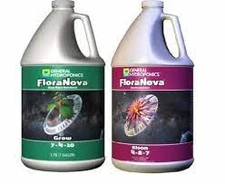General Hydroponics FloraNova Grow + Bloom, Gallon (Bundle of 2)