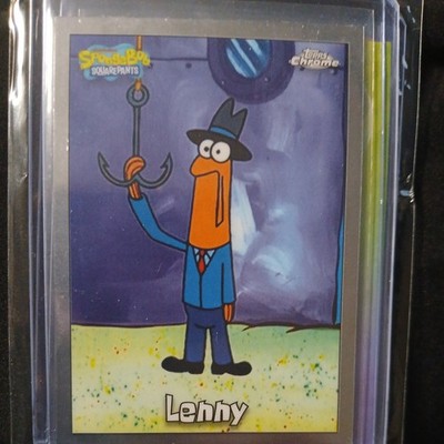 2025 Topps Chrome SpongeBob Lenny Base #167