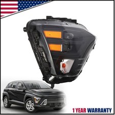LED Headlight w/ Halogen Signal For 2024-2025 Hyundai Kona 92102-BE020 Right RH